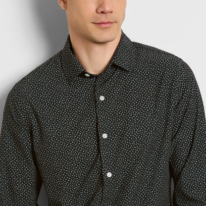 Performance All Way Stretch Abstract Print Shirt - Slim Fit