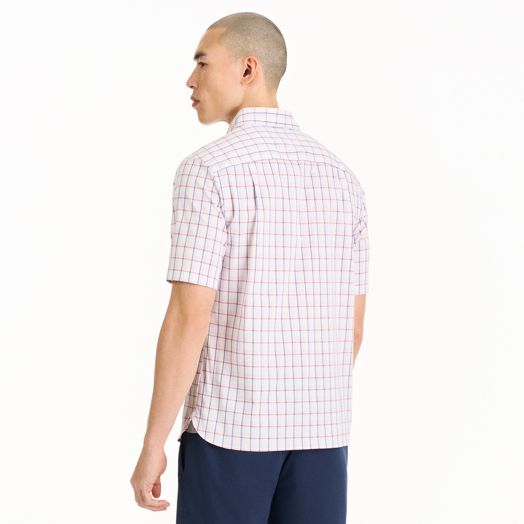 Essential Stain Shield Never Tuck Short Sleeve Shirt - Slim Fit – Van ...