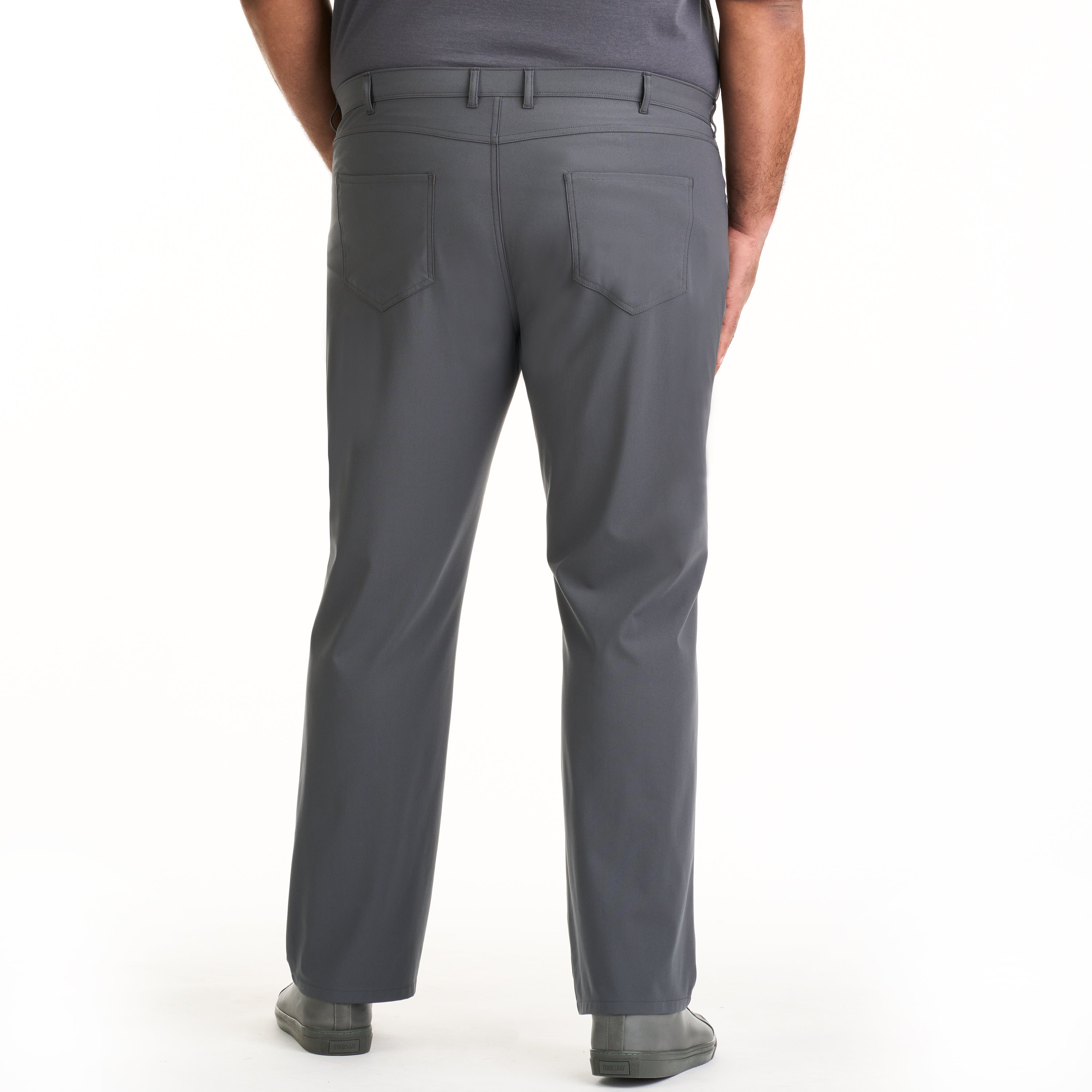 Callaway Big & Tall Flat Front Stretch Pants | Dillard's