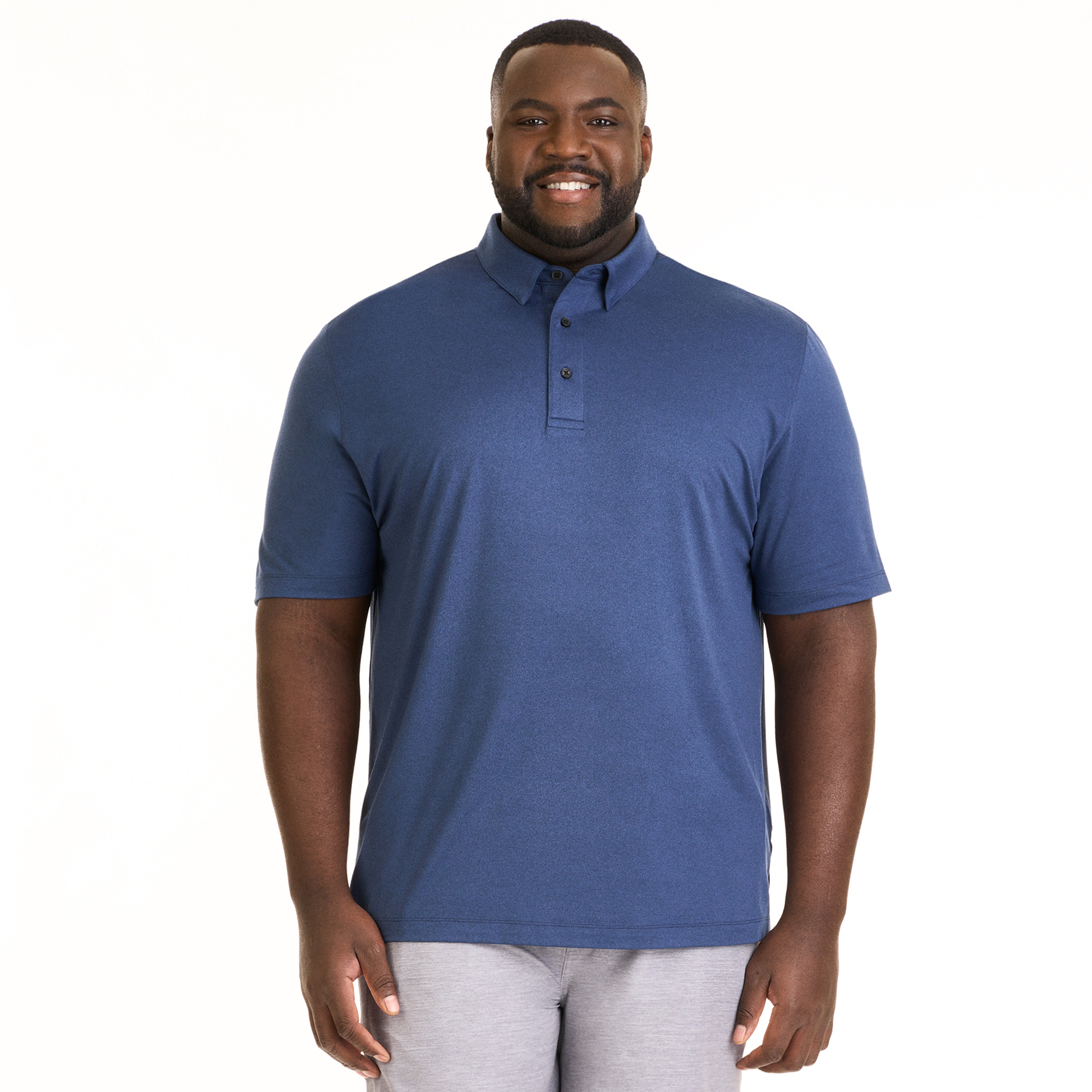 Big and tall polyester polo best sale shirts